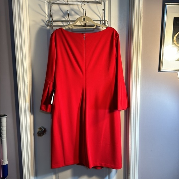 Lauren by Ralph Lauren Flutter Sleeve Dress - Picture 4 of 6